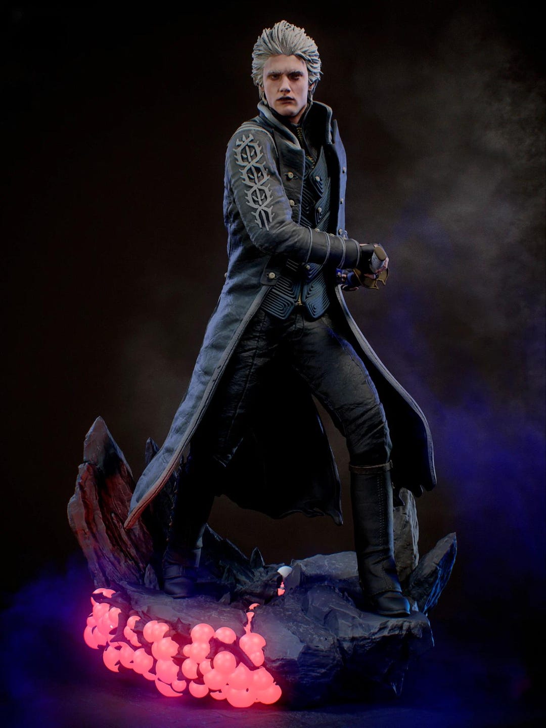 Devil May Cry – Virgil | Azure Dominion STL Statue | 3D Print Model ...
