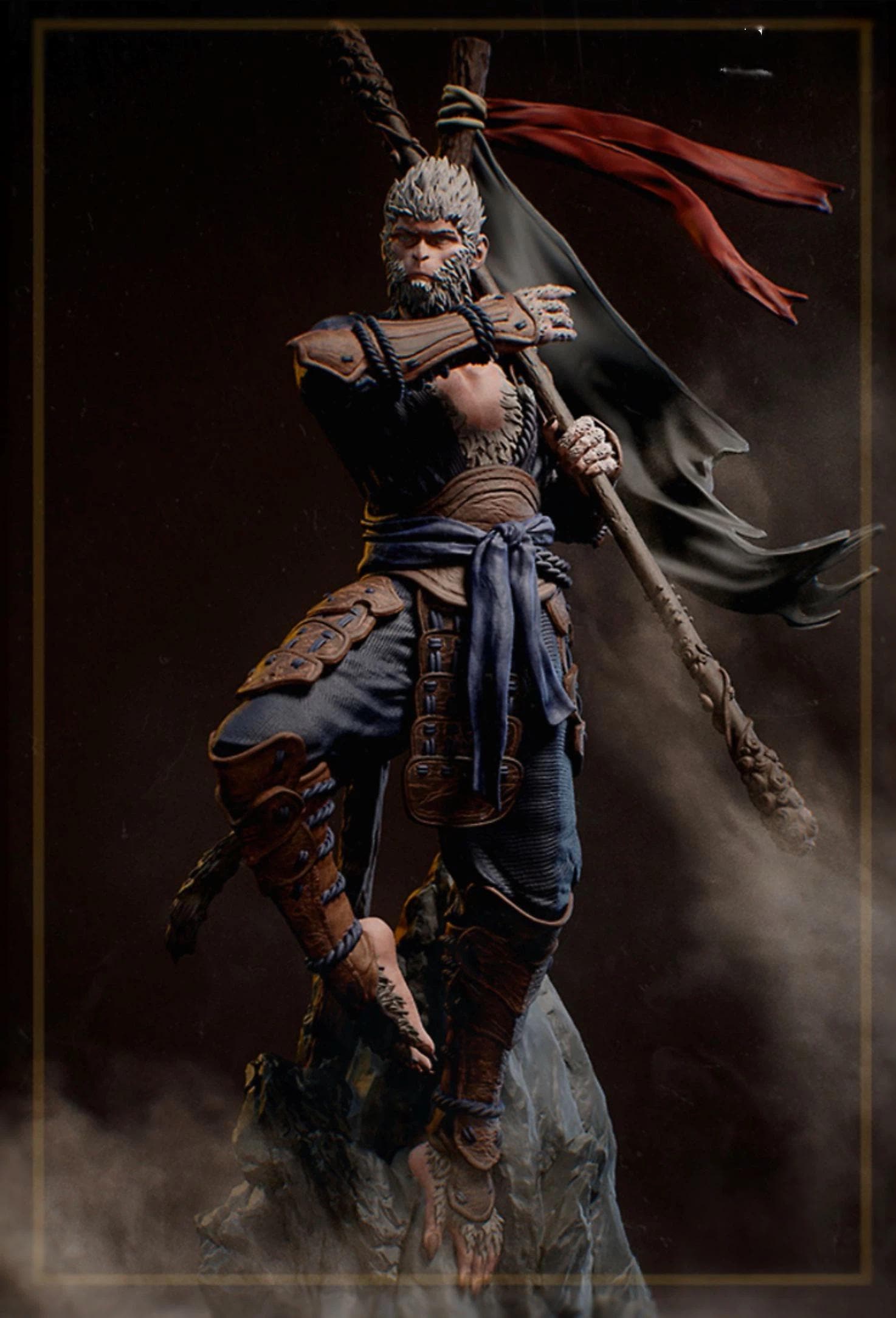 Wukong Figure,Black Myth Wukong Statue,Wukong Action France