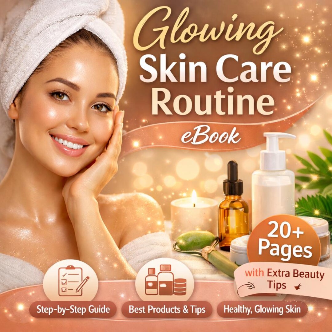 15-days Glowing Skin Care Routine Ebook | Printable Skincare Plan ...