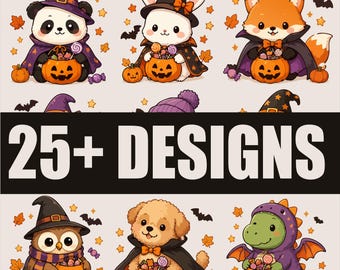 Funny Halloween Ghost Shopping PNG, Checkered Leopard Pumpkin (Digital Download)