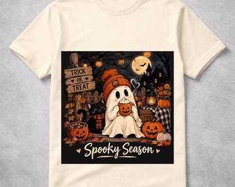 Gilmore Ghouls Ghost Halloween Shirt, Spooky Fall Design (Digital Download)