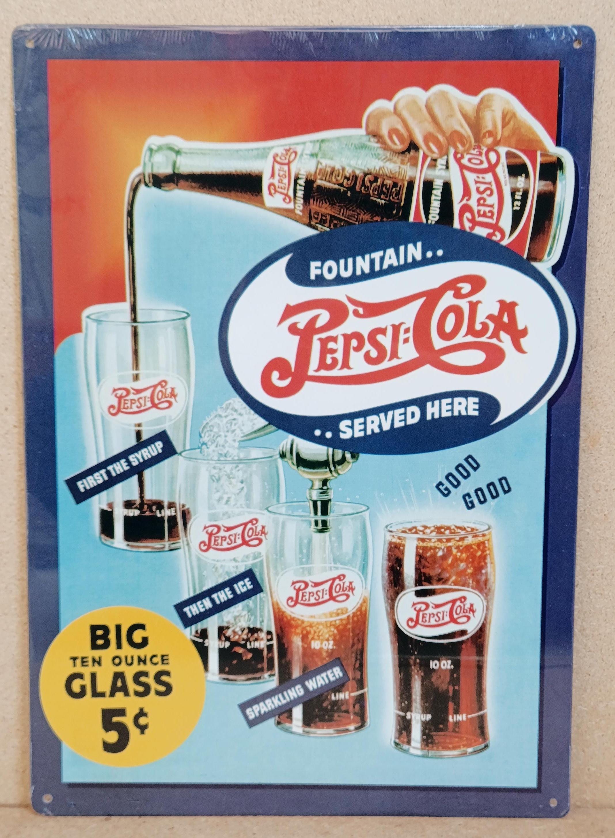 Pepsi cola 5 cents - Etsy 日本