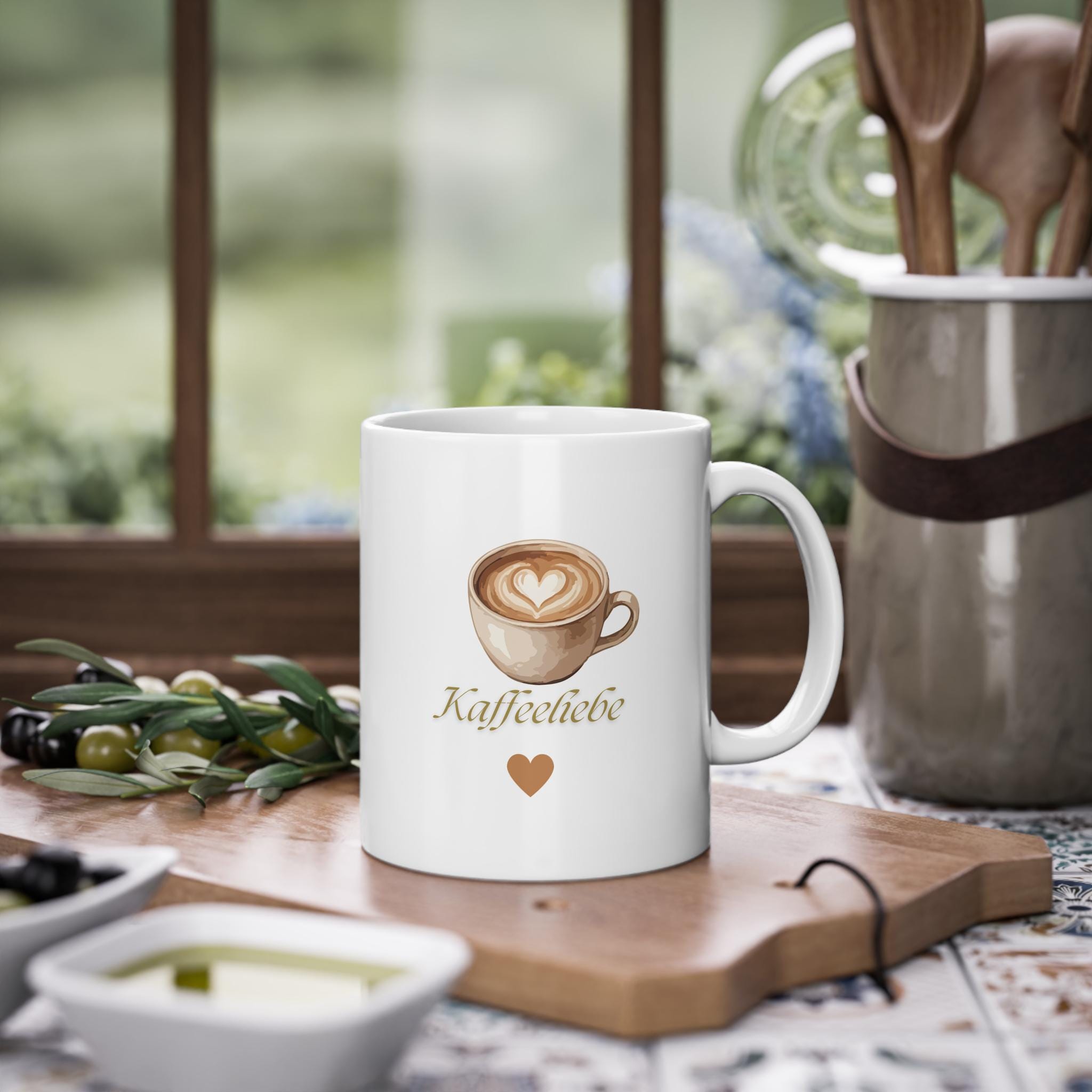 Latte art tasse