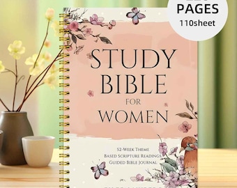 Estudia la Biblia en un año: Notas bíblicas, reflexiones para la oración, guía devocional.