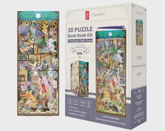 Tonecheer A Midsummer Night's Dream booknook bookshelf book shelf puzzle 3d