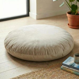 Maha Pillow | Handmade Floor Cushion Filled With Buckwheat Shells | Meditation & Floor Seating