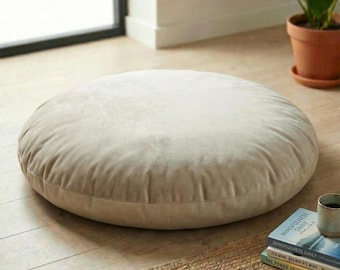 Maha Pillow | Handmade Floor Cushion Filled With Buckwheat Shells | Meditation & Floor Seating