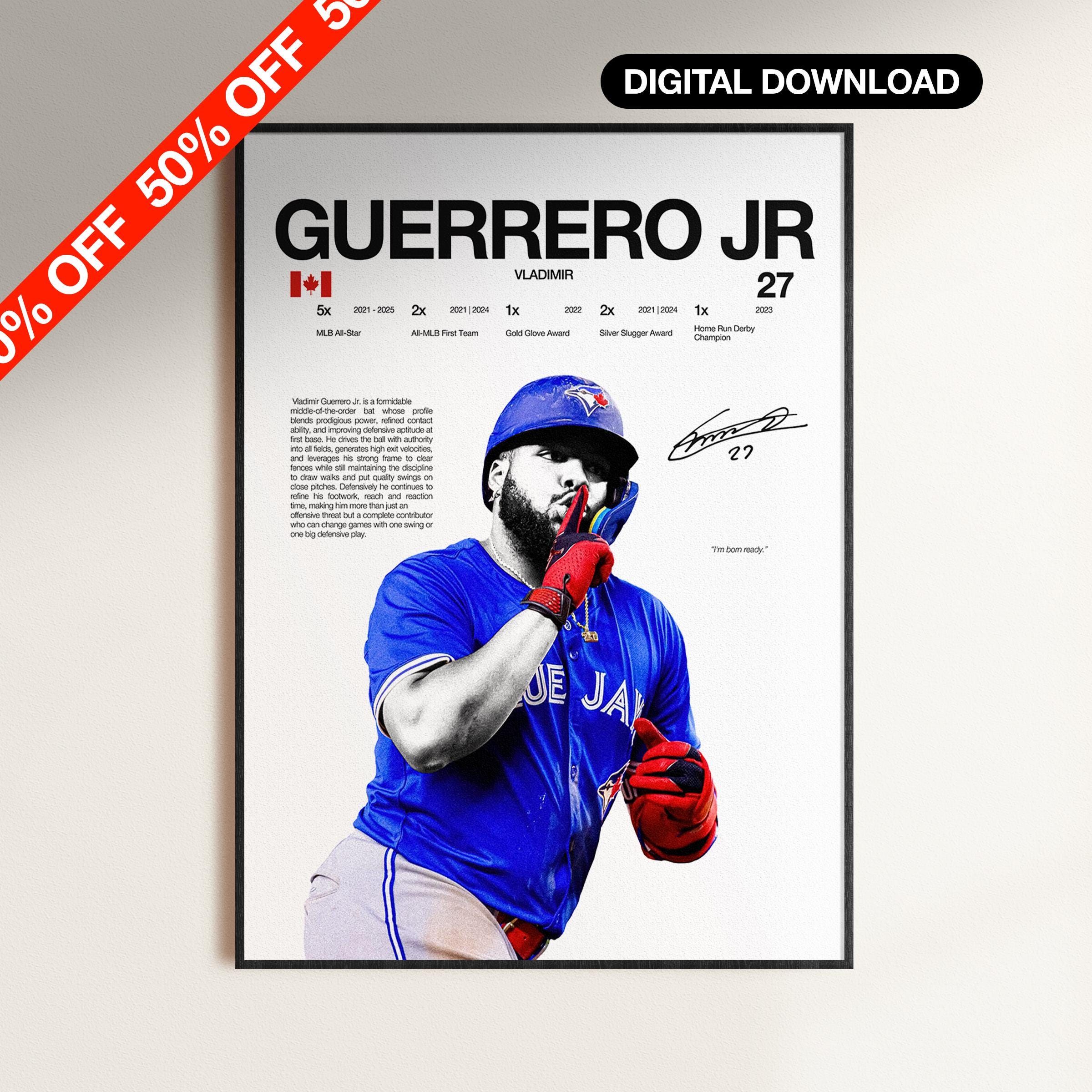 Vlad Guerrero Jr Poster - Etsy Canada