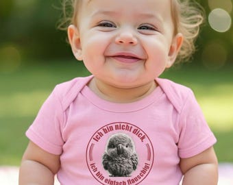 Body divertido para bebé "No estoy gordo, estoy esponjoso" | Regalo adorable para bebé | Conjunto gracioso para recién nacidos y niños pequeños