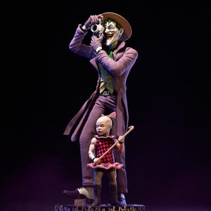 Joker Fanart STL Statue | 1/6 Scale | Maniac Villain Duo with Camera Pose | image 2