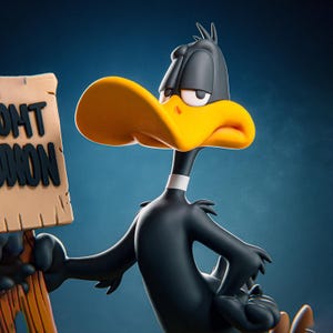 Daffy duck statue - Etsy 日本