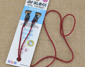 2 Cordons de lunettes AVBlock 80 cm Classique