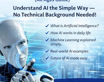 AI 101 Ebook: Artificial Intelligence for Beginners Guide (Digital Download)