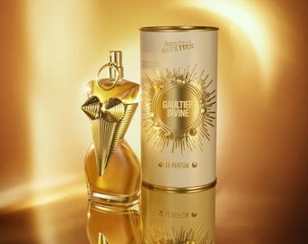 Jean Paul Gaultier Divine EDP – Women’s Marine Floral Gourmand Perfume 3.4 oz