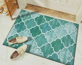 Non Slip Small Large Indoor Door Mat Washable Rugs Bedroom Kitchen Floor Mats UK