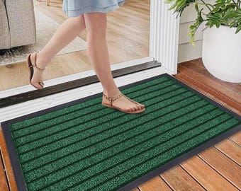 Heavy Duty Rubber Mat Barrier Door Mat Non Slip Runner Rug Hallway Kitchen Floor