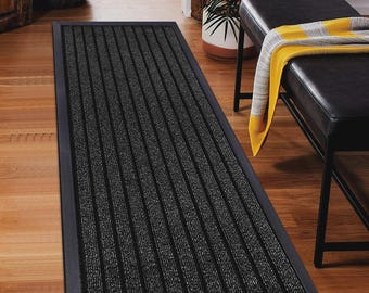 Non Slip Door Mats Indoor Outdoor Hallway Runner Rubber Backed Kitchen Floor Mat
