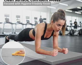 Gymnastics Exercise Gym Mat Folding Tumbling Crash Mats Yoga Pilates Training