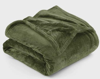 Fleece Blanket Extra Large Soft & Warm Single Double King Sofa Bed Throw Travel