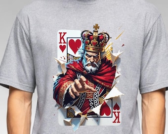 Camiseta "Father King", Camiseta "Emotional Dad Life", Regalo para el Día del Padre, Conjunto para el Día del Padre, Camiseta para papá, Camiseta "Dad Life", Camiseta para el Día del Padre
