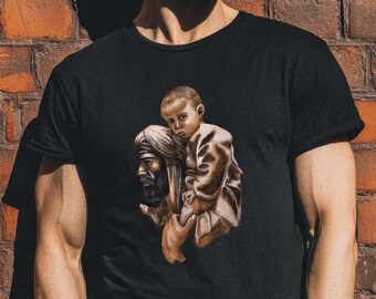Camiseta Padre e Hijo, Camiseta con Diseño Emocional de Papá, Conjunto para el Día del Padre, Camiseta para Papá, Camiseta Vida de Papá, Camiseta para el Día del Padre