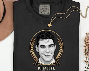 RJ Mitte Tribute Shirt, Breaking Bad Fan Graphic Tee, Classic TV Series Apparel, Retro Pop Culture Tshirt, Walter Jr Memorial Gift