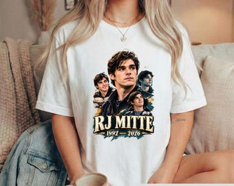 RJ Mitte Shirt, Retro Actor Tribute Tee, Vintage TV Fan Graphic Sweatshirt, Cult Show Fan Tshirt, Classic Crime Drama Series Gift