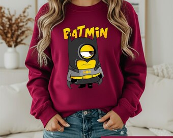 Funny Superhero Parody Shirt, Sarcastic Cartoon Graphic Tee, Yellow Henchman Cosplay Tshirt, Cute Comic Fan Gift, Lazy Costume Outfit
