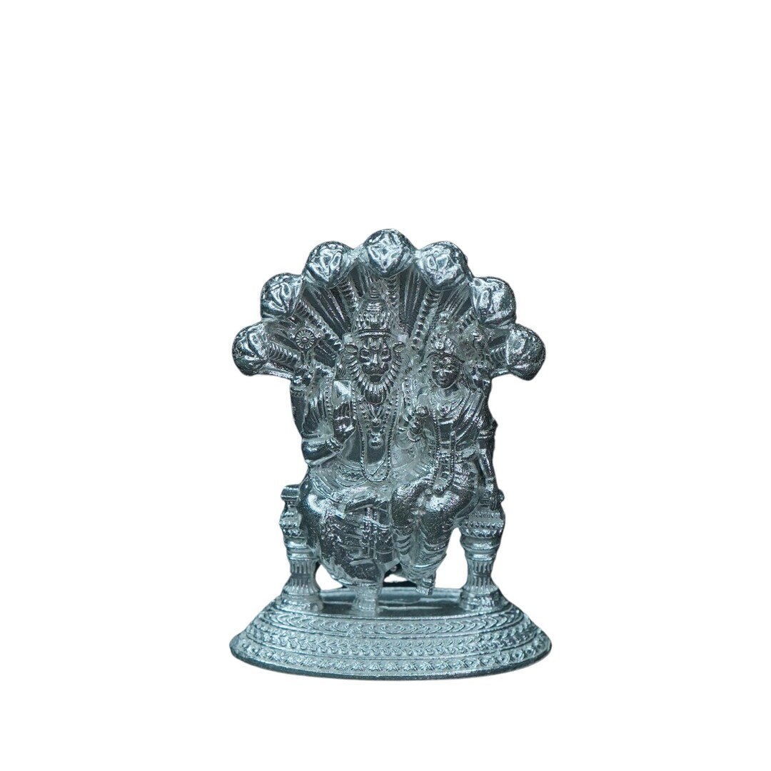 Pure Silver Laxmi Narasimha Swamy 40g - Etsy