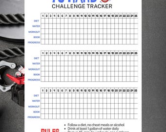 75 day challenge tracker