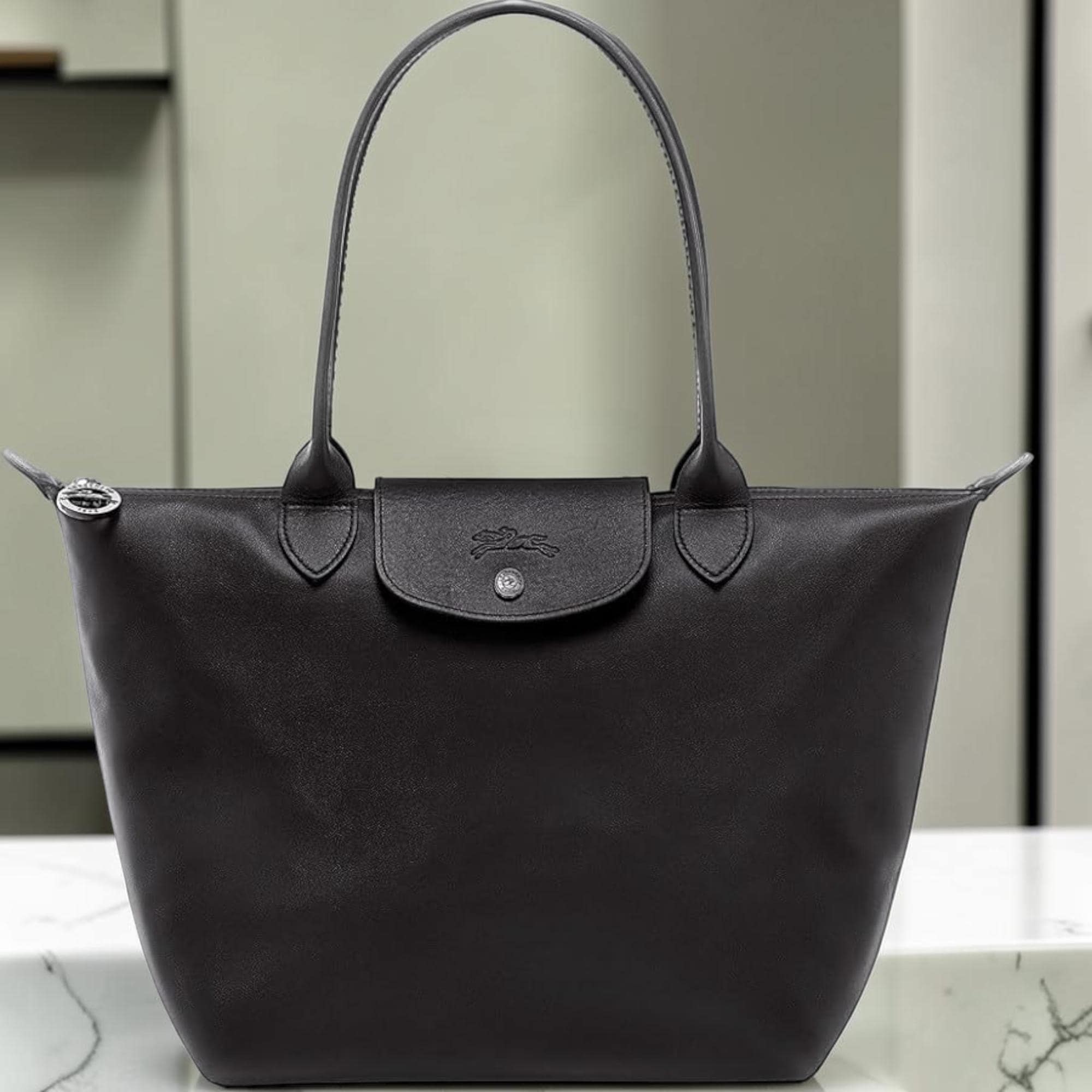 Longchamp vintage leather bag - Etsy 日本
