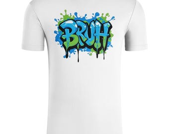 Maglietta Bruh Kids multicolore