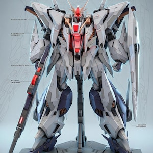 Figura STL UG06 Xi / Escala 1/100 / Grado Ultra / Archivo de impresión 3D Descargar modelo Impresión 3D Stl