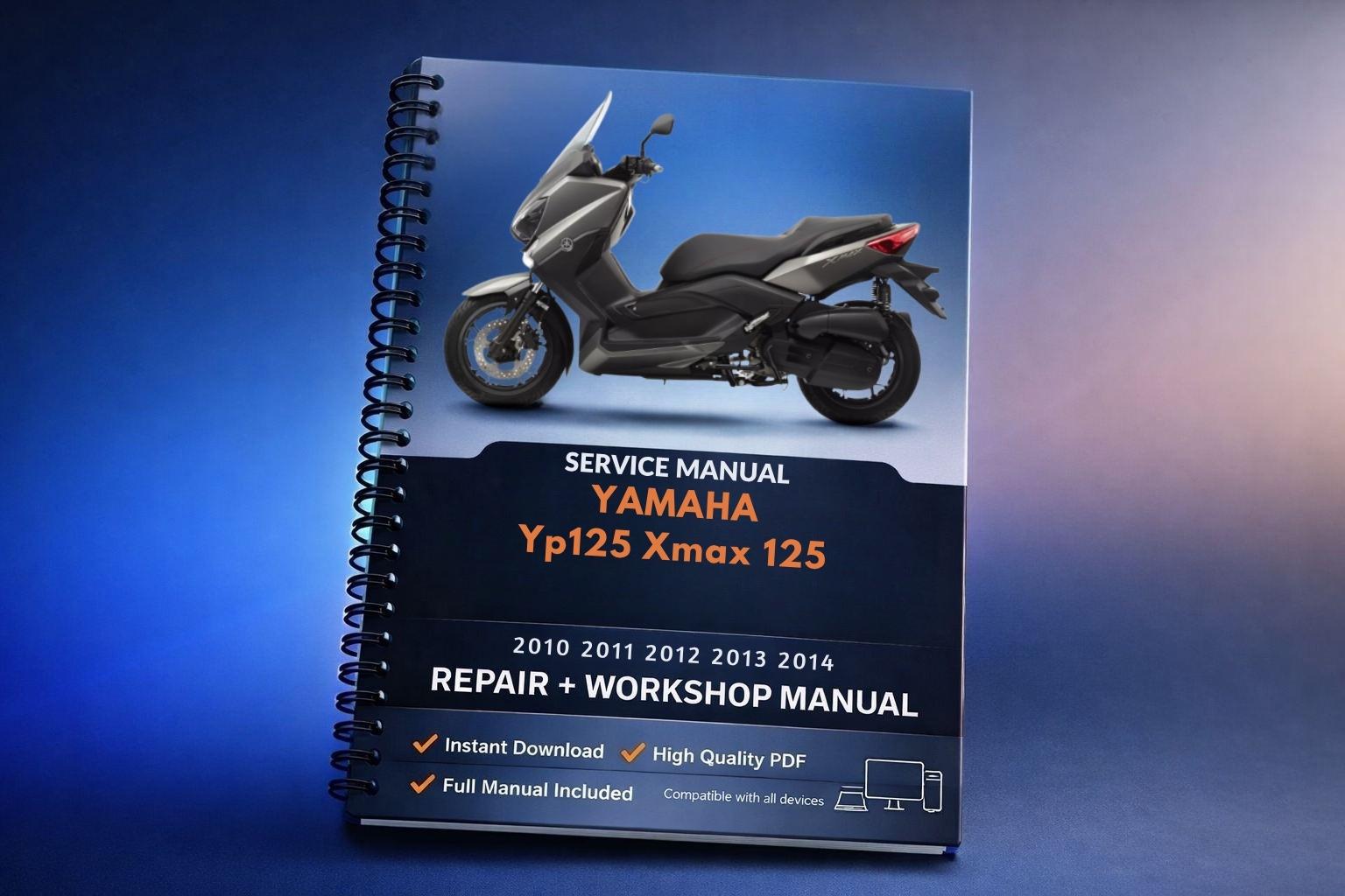 YAMAHA XMAX 250 サービスマニュアル2023 YAMAHA（ヤマハ） YAMAHA XMAX（'23-） サービスマニュアル QQS-CLT
