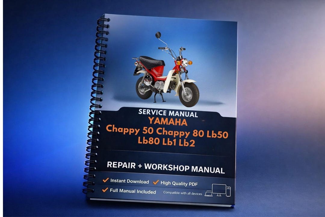 Yamaha Chappy 50 Chappy 80 Lb50 Lb80 Lb1 Lb2 Service Repair Shop Manual - Etsy