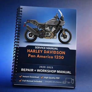 2020-2023 Harley Davidson Pan America 1250 Service Manual