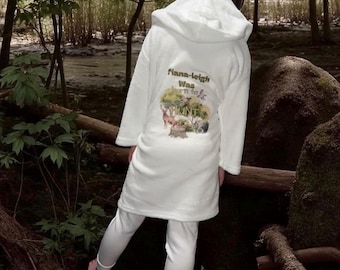 Set pigiama e vestaglia personalizzati per bambini