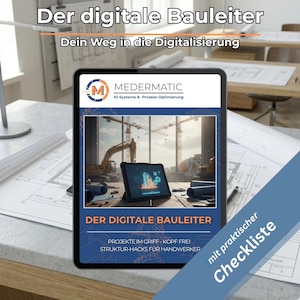 Le Gestionnaire de Construction Numérique – Planification de Projet Efficace pour les Artisans | Guide Numérique de Gestion de Chantier | Manuel PDF