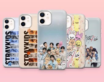 Stray Kids Phone Case KPop SKZ Music Cover for iPhone 17Pro, 16, 15, 14, 13, 12, Samsung S26, S25, S24, S23Fe, A16, A56, Pixel 10, 9Pro
