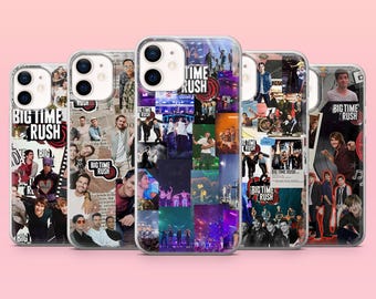Big Time Rush Phone Case Music Band Cover for iPhone 17Pro, 16, 15, 14, 13, 12, Samsung S26, S25, S24, S23Fe, A16, A56, Pixel 10, 9Pro