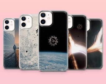 Interstellar Phone Case Space Celestial Cover for iPhone 17Pro, 16, 15, 14, 13, 12, Samsung S26, S25, S24, S23Fe, A16, A56, Pixel 10, 9Pro