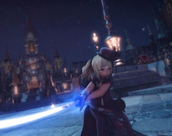 Final Fantasy 14 Custom Screenshot/Character Vinyl Prints