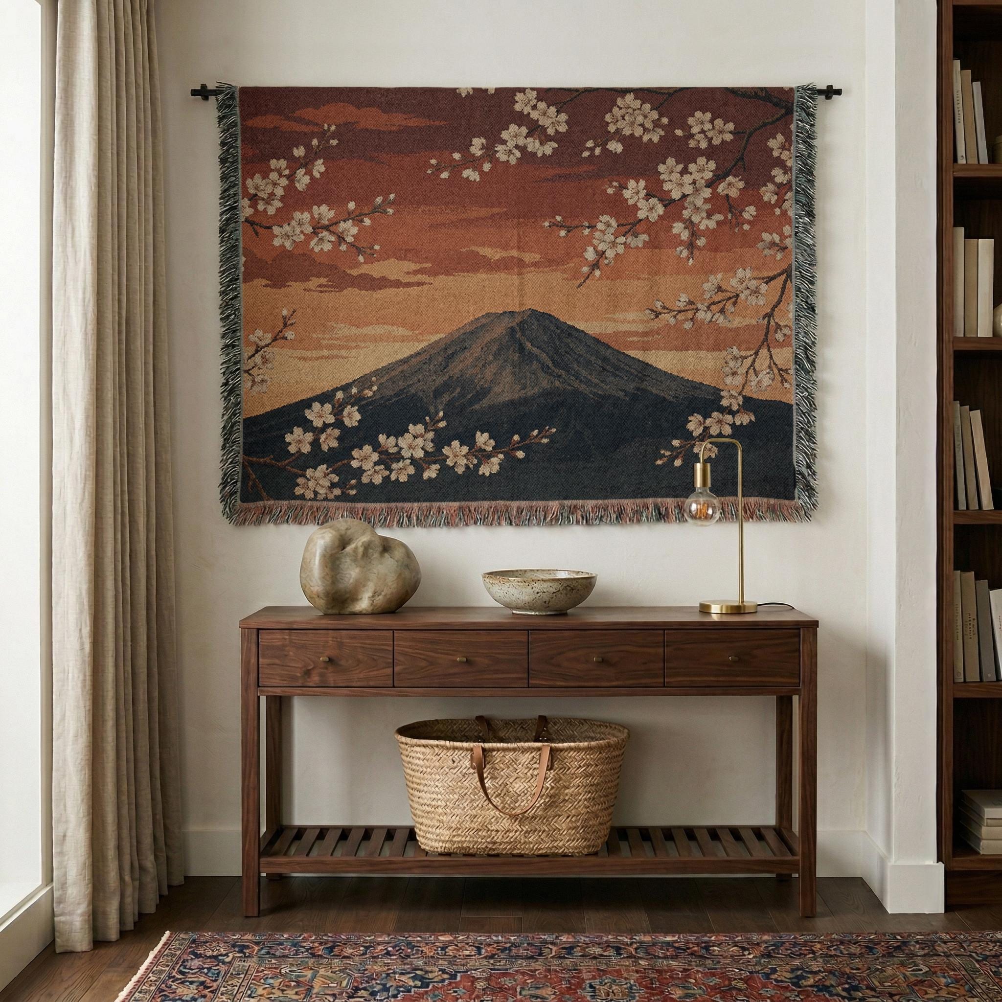 Vintage Tapestry Japanese - Etsy