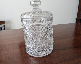 Tarro de cristal con tapa