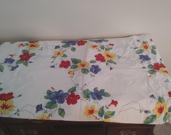 Mantel Wilendur con flores