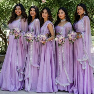 india bridesmaid dresses Indian lehenga choli for wedding bridesmaids lehenga choli dupatta Indian dress bridesmaid dress Indian bridesmaid lehnga choli Matching groomsmen outfits can be done as well. Indian Bridesmaid Dress - Etsy