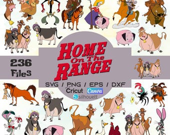 Home on the range svg, Layered svg, Cut-Datei, Cricut, PNG, Plotterdatei, Clipart