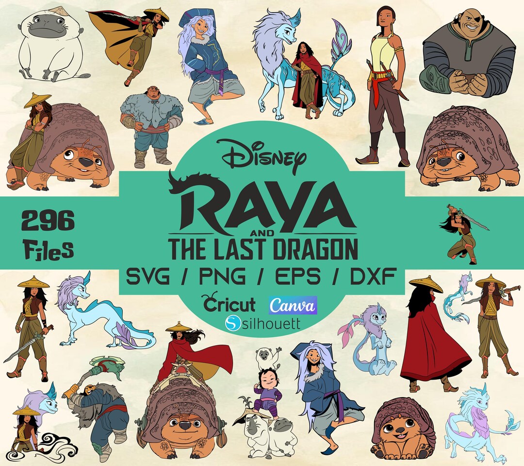 Raya SVG, Raya and the Last Dragon Svg Bundle, Raya Svg for Cricut ...