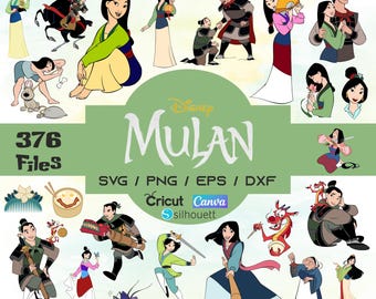 Mulan PNG Cliparts Bundle, Mulan PNG Cartoon Cliparts for Sublimation, Mulan Movie Themed Clip Arts Collection, Mulan Cartoon Pictures PNG