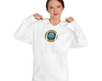 Ellery TSM Hoodie | Vintage Patch Chest Logo Hoodie | Cozy Fleece Pullover